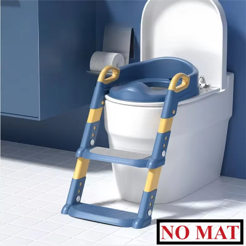 Baby Toilet Folding Rack Step Stool Stair Style Children'S Toilet Boy and Girlchild Step Seat Ring Baby Potty Toilet