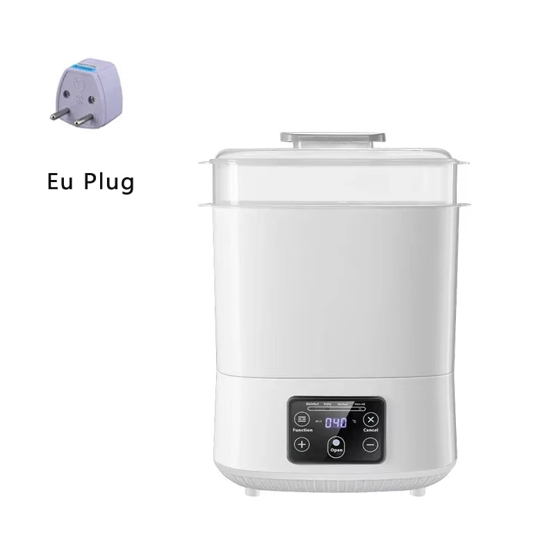 Baby Feeding Bottle Warmer & Sterilizers & Dryer Heater Electric Steam Bottle Sanitizer Large Bottle Steamer with Touch Screen