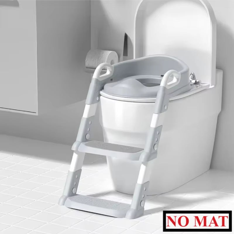 Baby Toilet Folding Rack Step Stool Stair Style Children'S Toilet Boy and Girlchild Step Seat Ring Baby Potty Toilet
