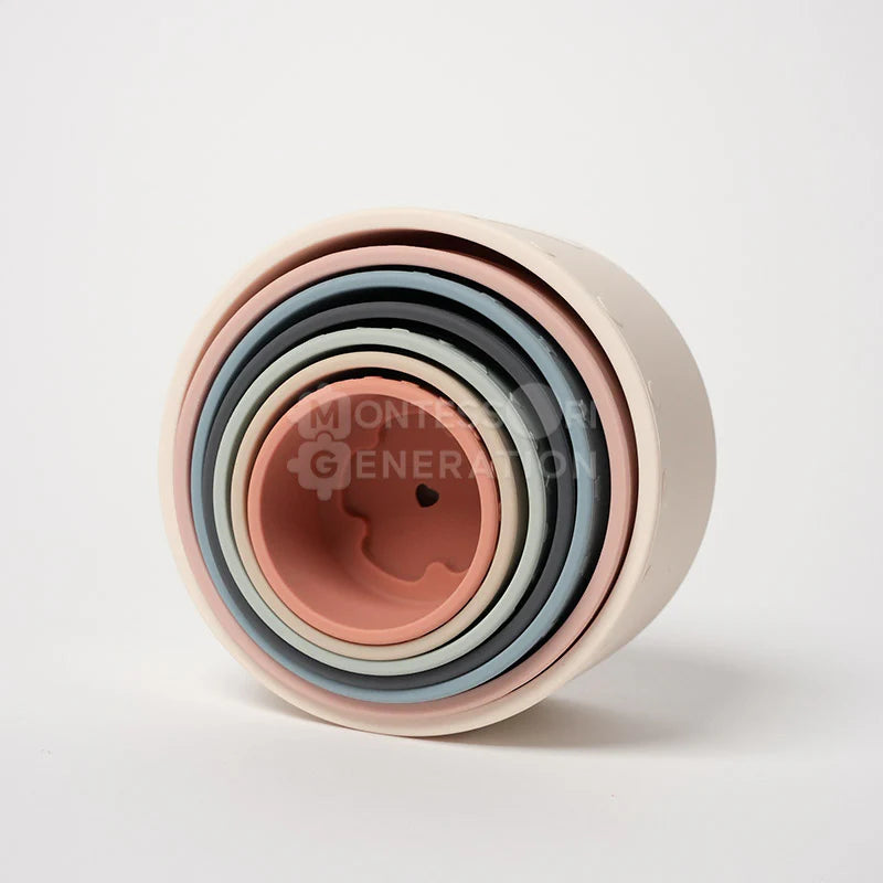 Montessori Baby Stacking Cups