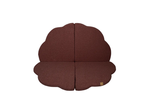 Play Mat for Kids - Cloud Shaped Bearly Brown