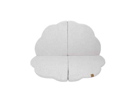 Play Mat for Kids - Cloud Shaped Bearly White