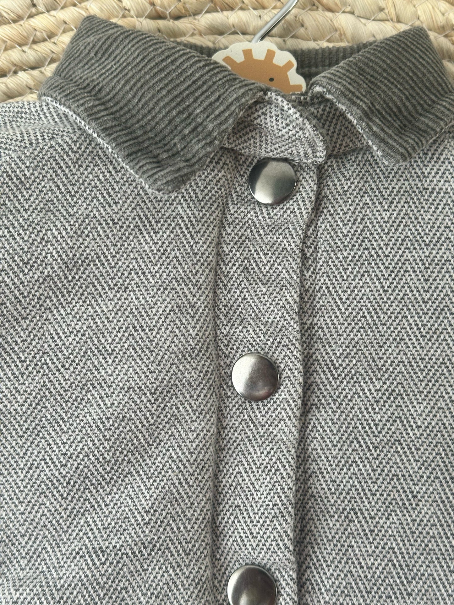 Hello Loomi Classic Quilted Button-Up Jacket