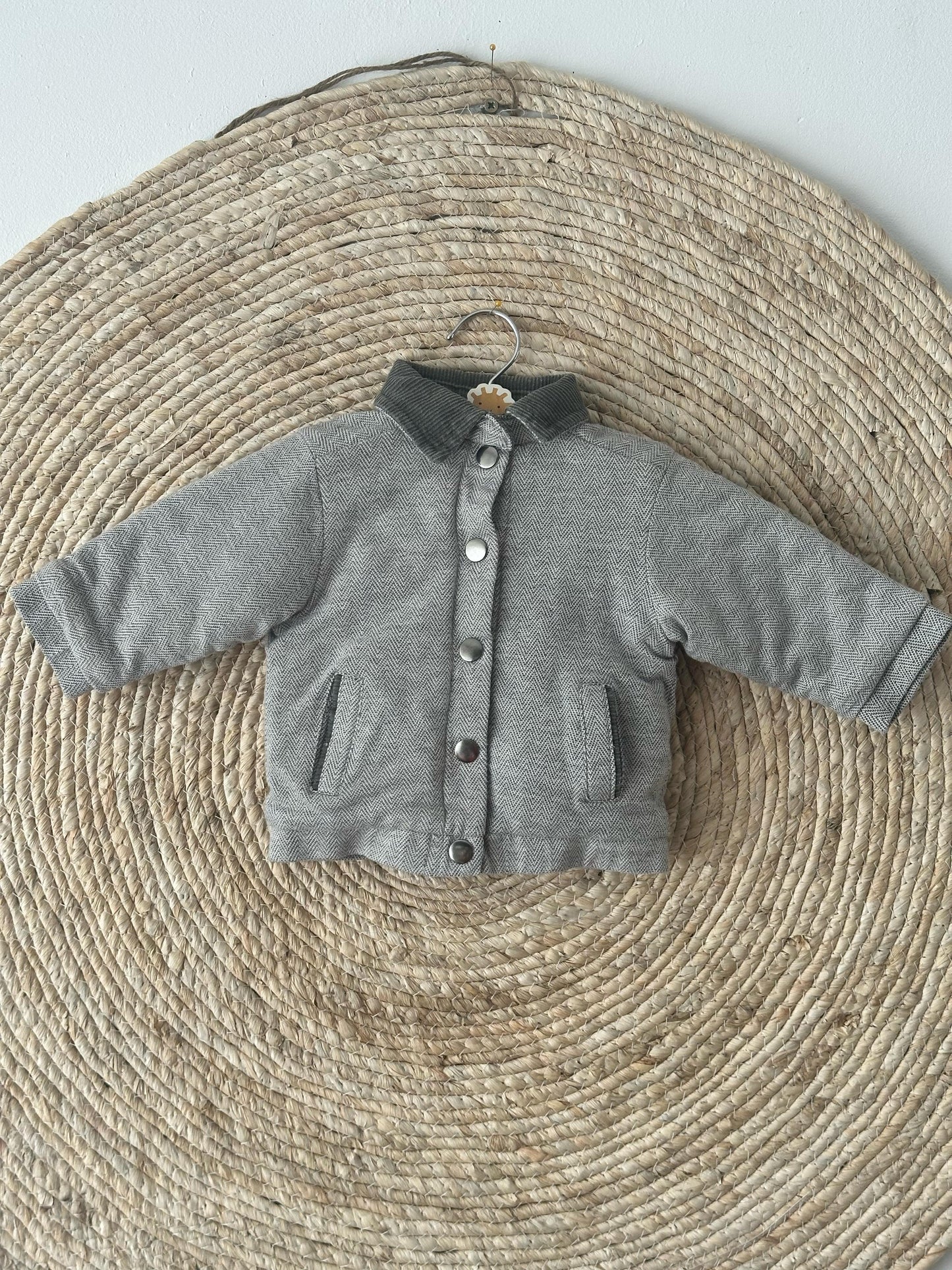 Hello Loomi Classic Quilted Button-Up Jacket