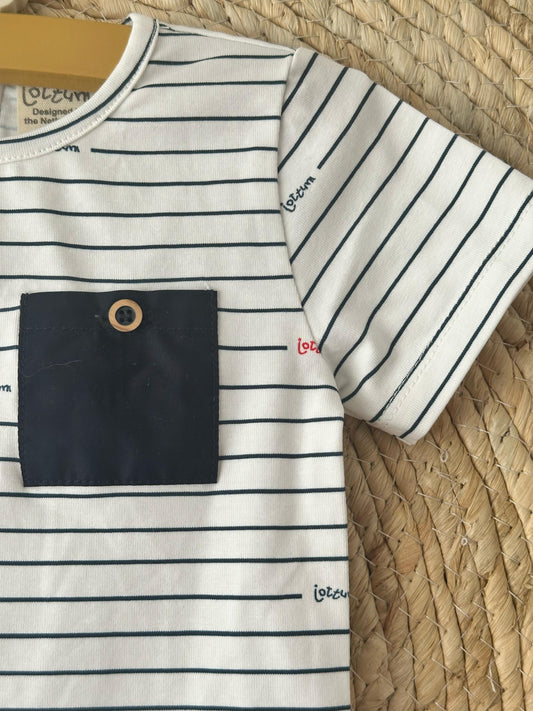 Hello Loomi Nautical Pocket Tee