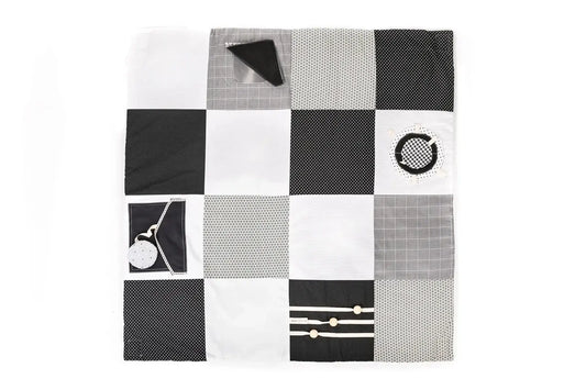 Baby Activity Mat, 100x100cm - Black and White