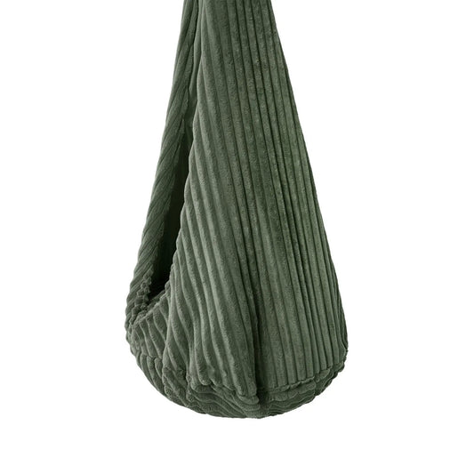 Cocoon Swing for Kids - Churros Olive Sage Green