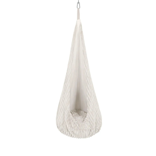 Cocoon Swing for Kids - Churros Cotton Candy White