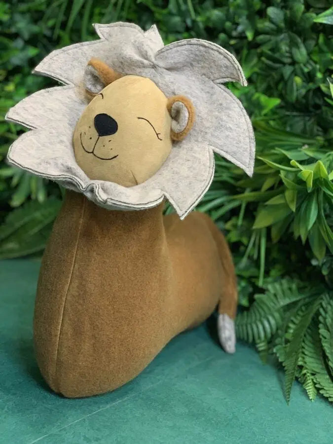 Handmade Lion Soft Toy Pillow