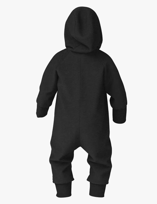 Merino wool baby romper MAJOR - Ottoman Stripes