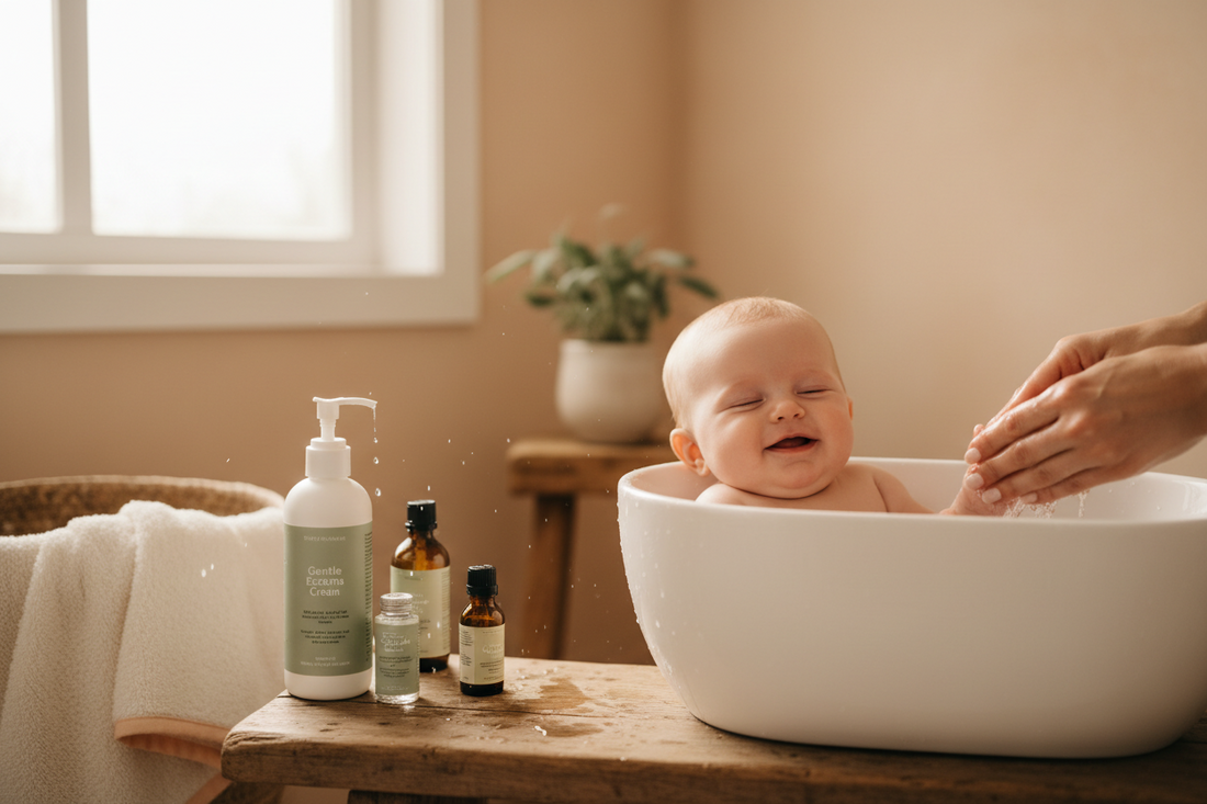 Baby Eczema and Natural Skincare: A Complete Bath and Moisturising Routine for Sensitive Skin