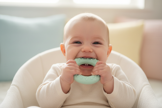 Doorkomende tandjes bij je baby: symptomen herkennen en wat echt helpt