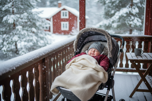 Fresh Air, Better Sleep: The Nordic Tradition of Outdoor Baby Napping That Parents Across Europe Are Embracing