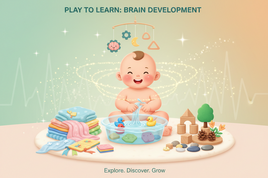 How Sensory Play Builds Your Baby's Brain: A Complete Guide for the First Year