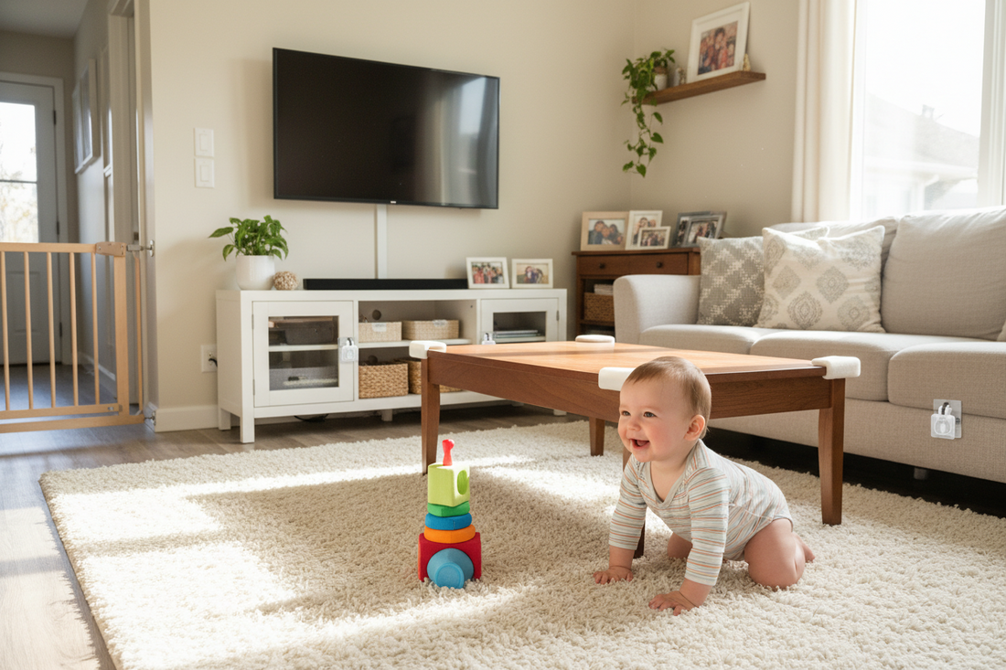 How to Childproof Your Home When Your Baby Starts Crawling: A Room by Room Guide