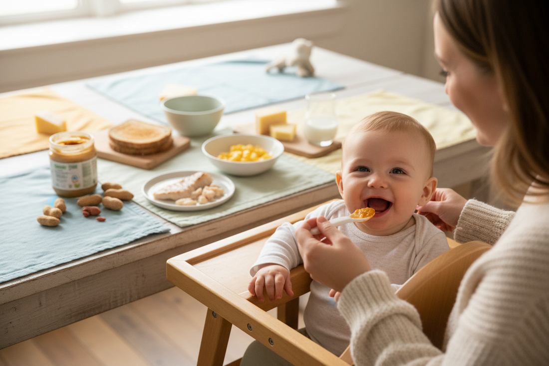 How to Introduce Allergens to Your Baby Safely and Why Starting Early Matters