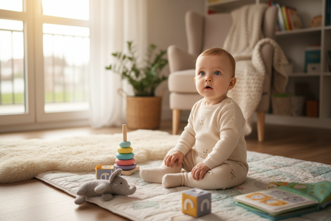Mijn baby kruipt niet: is dat normaal?