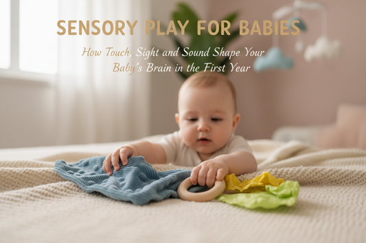 Sensory Play for Babies: How Touch, Sight and Sound Shape Your Baby's Brain in the First Year