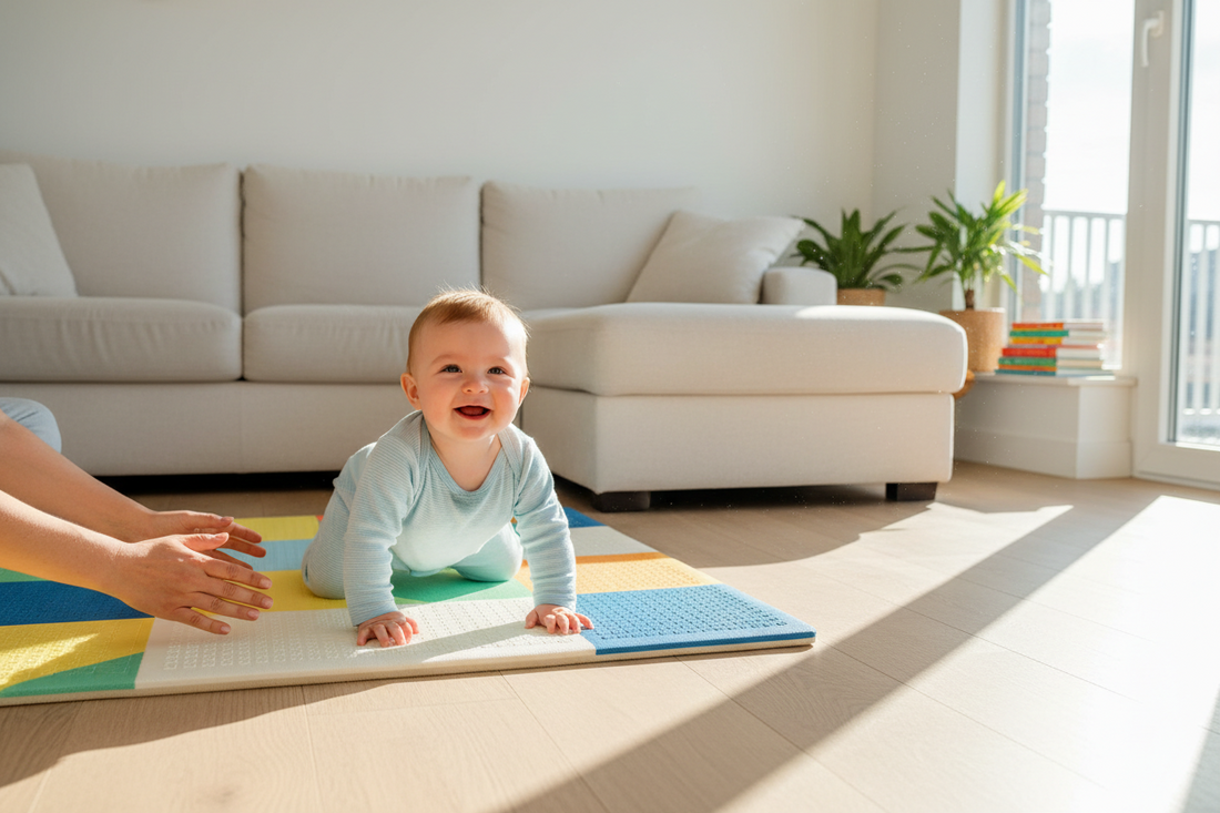 Wanneer begint een baby te kruipen en hoe stimuleer jij dit bijzondere moment?