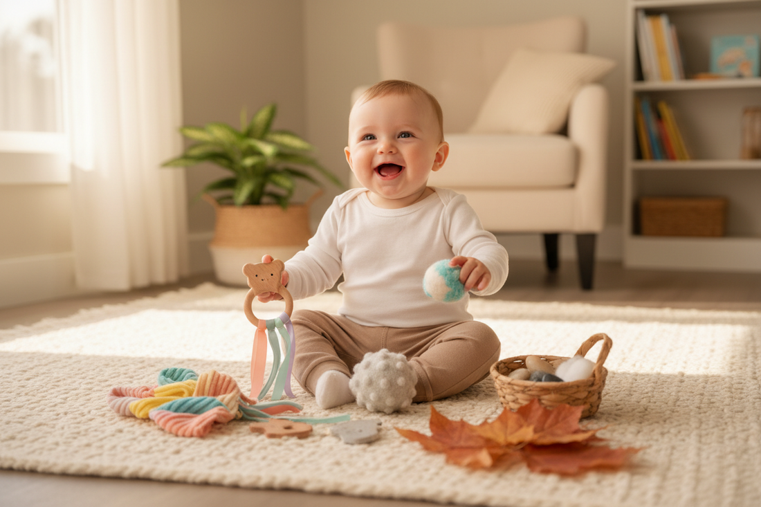 Zintuiglijk Spelen met je Baby: Waarom het de Sleutel is tot een Gezonde Ontwikkeling