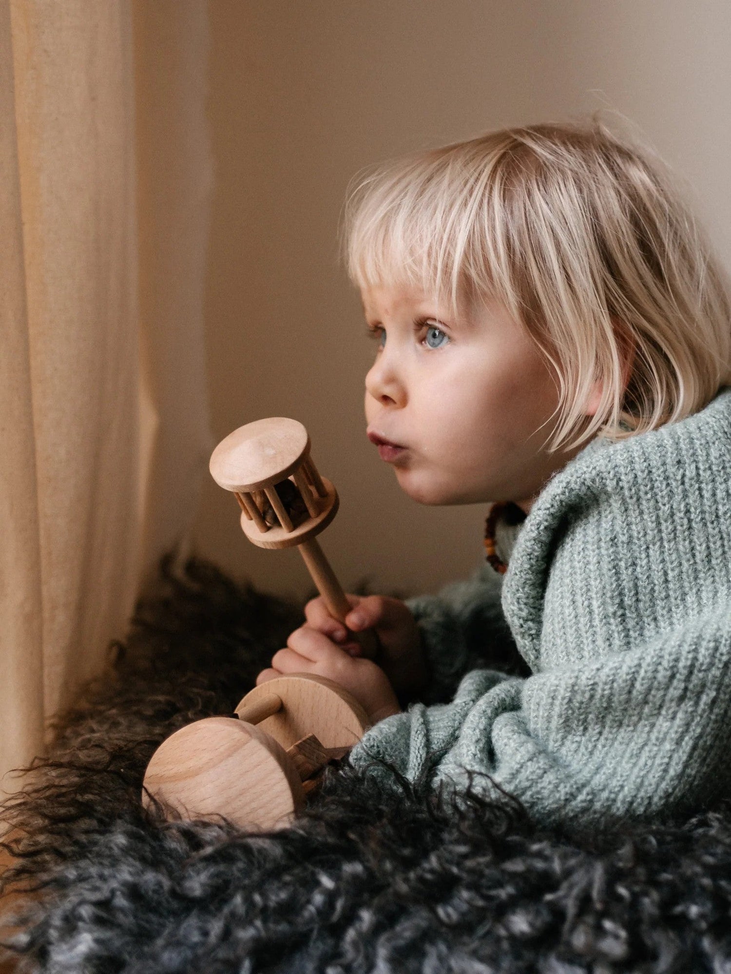 Wooden Rattles