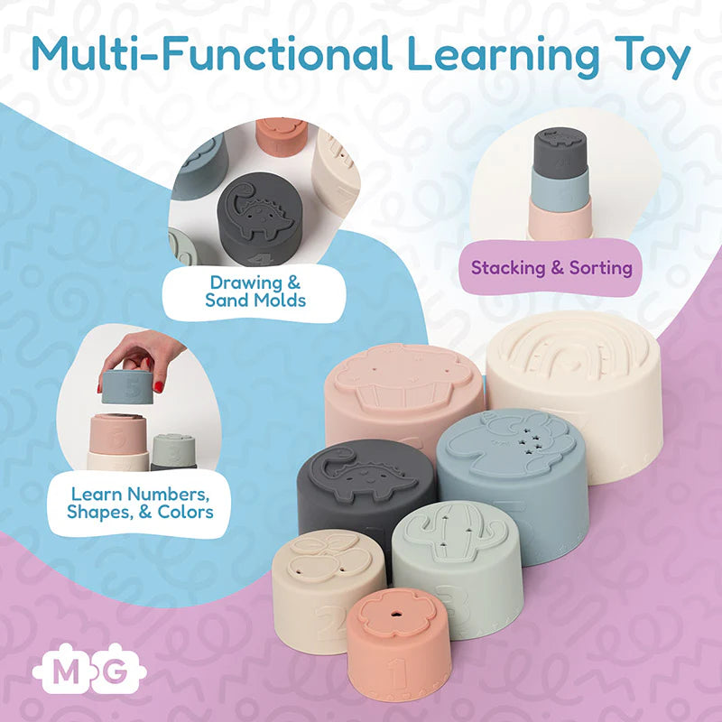 Montessori Baby Stacking Cups