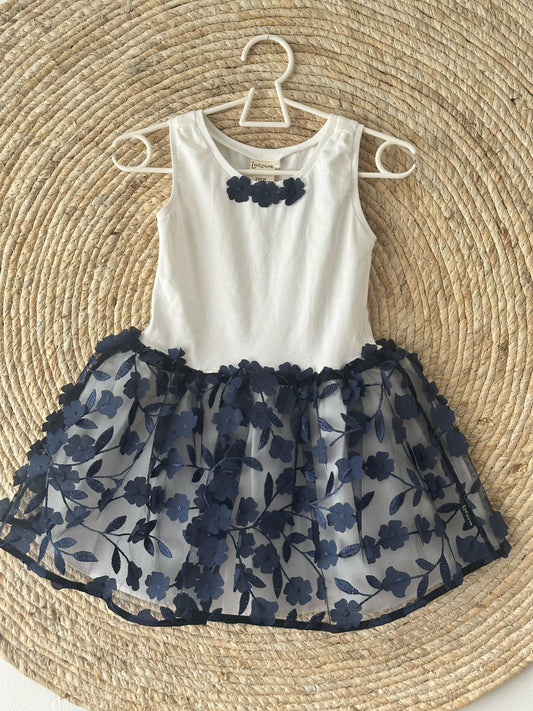 HelloLoomi Babyjurk Midnight Bloom | Élégance & Beweging