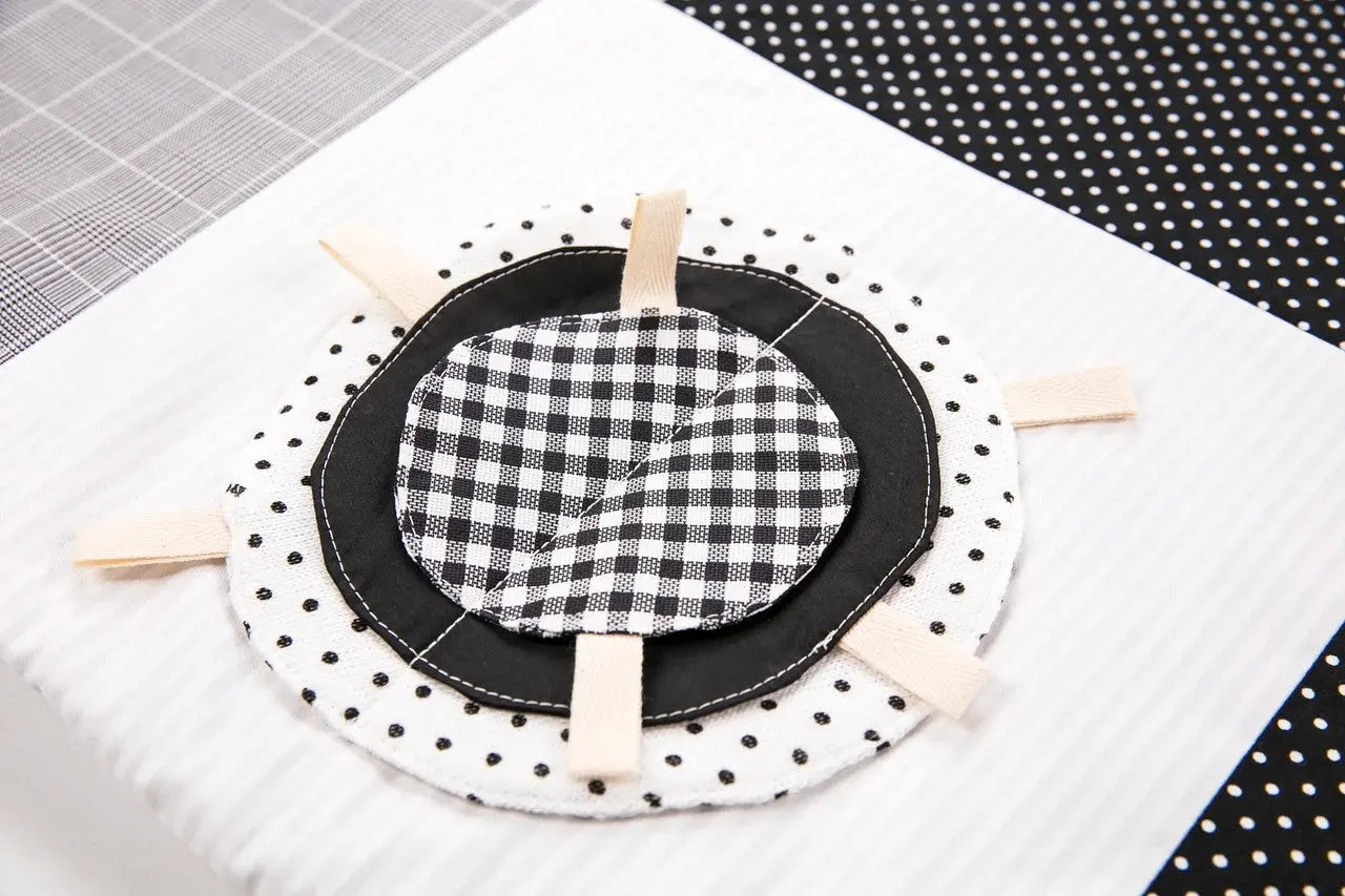 Baby Activity Mat, 100x100cm - Black and White