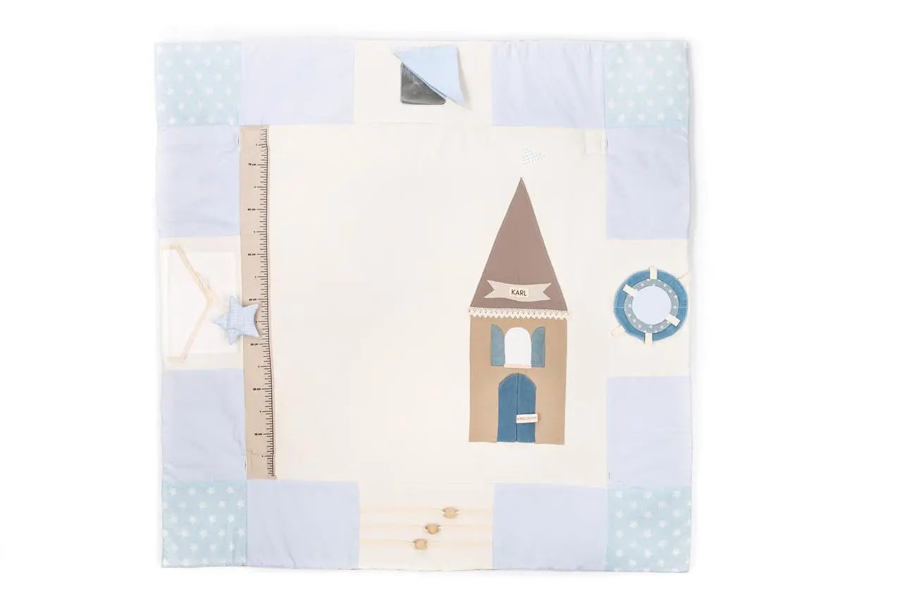 Baby Activity Mat, 120x120cm - Blue
