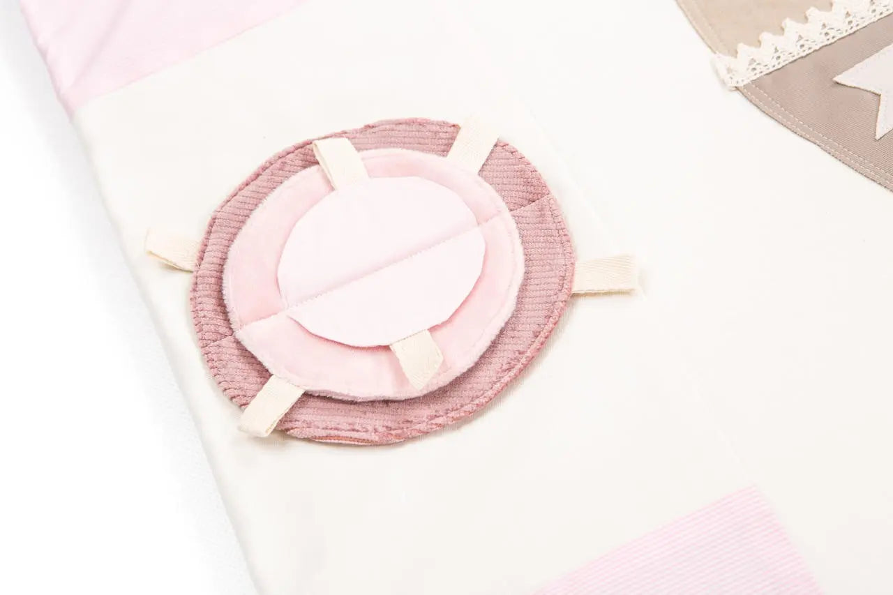Baby Activity Mat, 120x120cm - Pink