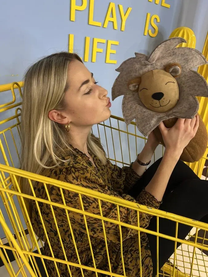 Handmade Lion Soft Toy Pillow