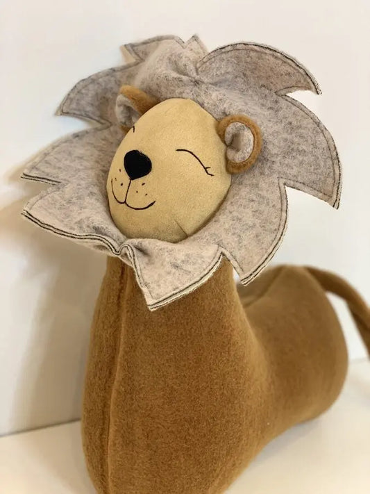 Handmade Lion Soft Toy Pillow