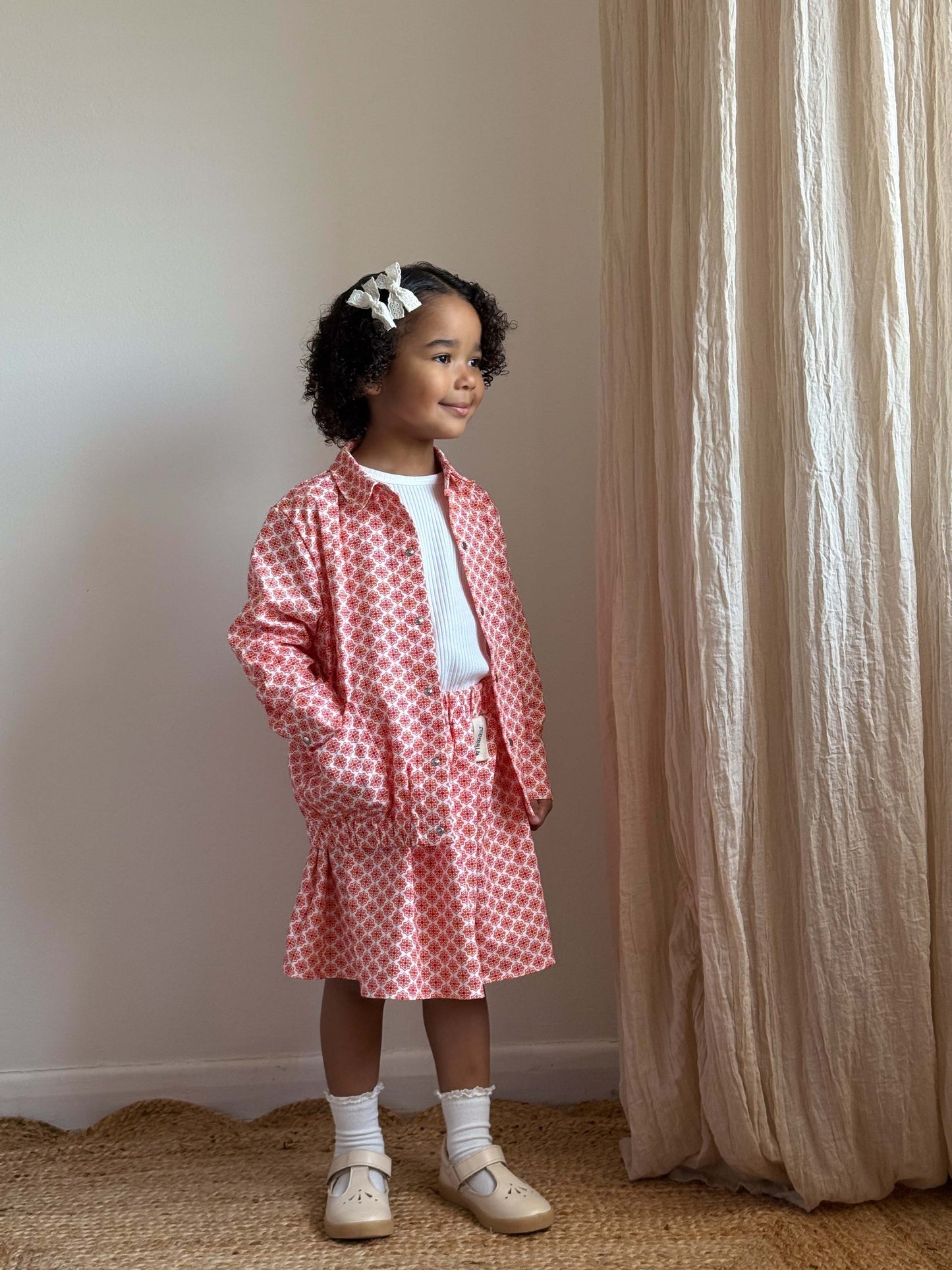 Kids Skirt - Cotton Jeans