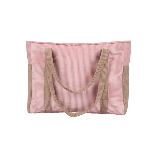 Mom / Weekender Bag - Pink Coffee