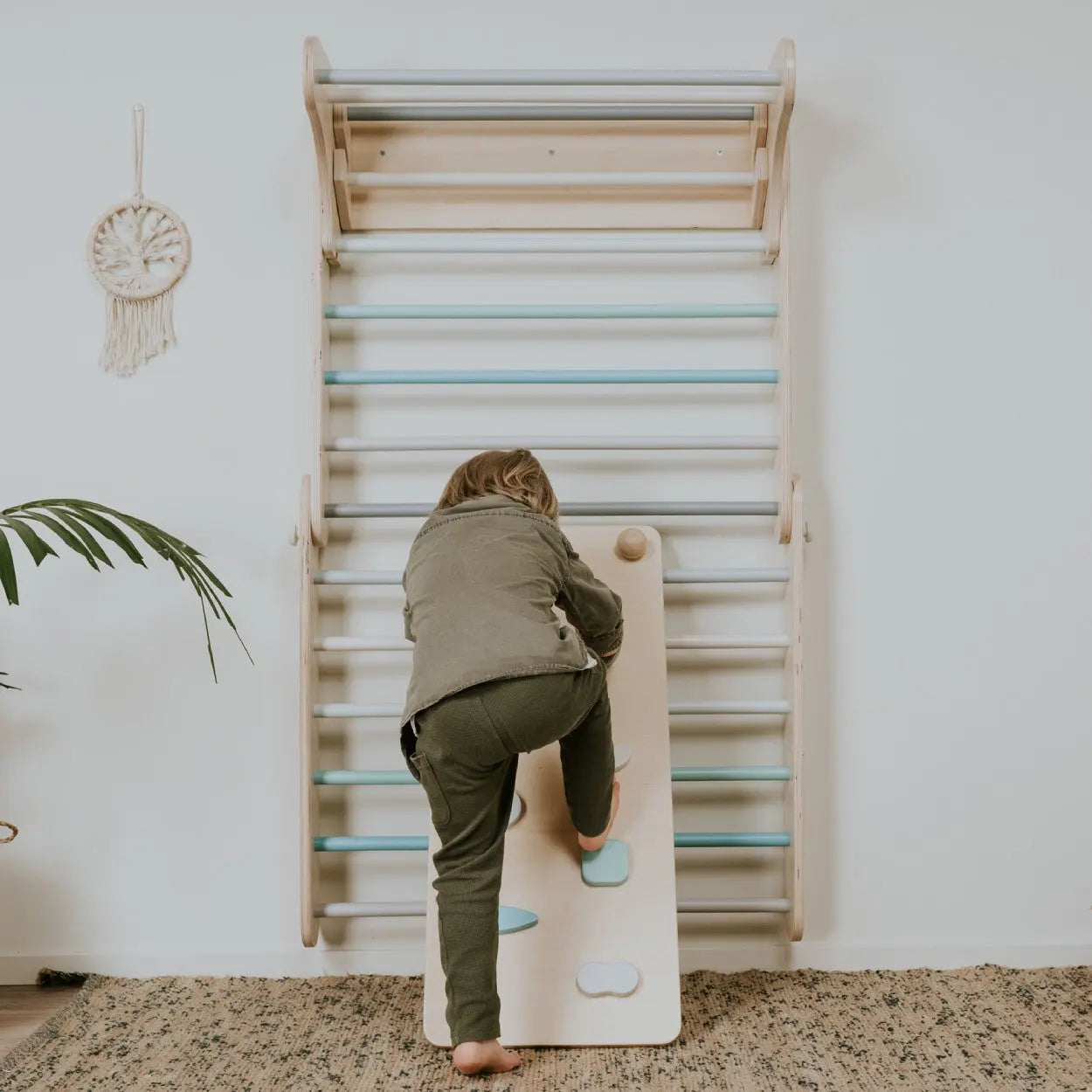 Ramp for the leg&go Pikler Triangle and Swedish Wall - Pastel